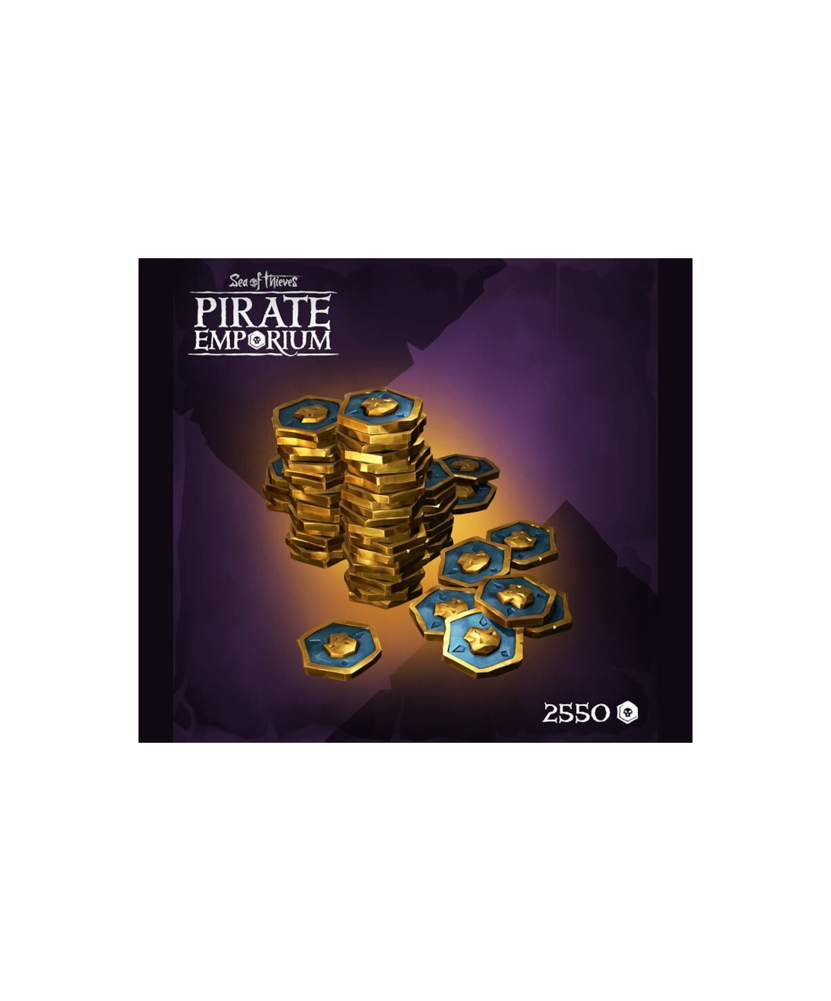 Sea of Thieves - 2550 Ancient Coins XBOX One / Series X|S / Xbox One Key 